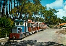 CPM Le petit train du Cap Ferret