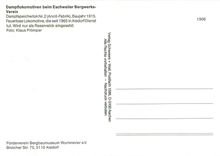 CPM Dampflokomotiven beim Eschweiler Bergwerks-verein Dampfspeicherlok Nr.2