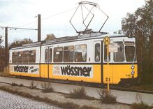 CPM In den Jahren 1990/91 erwarb die HAVAG gebrauchte TRiebwagen des Types GT4 aus Stutgart und Frei