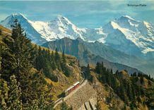 CPM Schynige-Platte-Bahn Eiger Moench und Jungfrau
