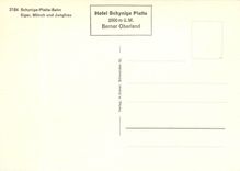 CPM Schynige-Platte-Bahn Eiger Moench und Jungfrau