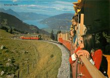 CPM Schynige Platte 2101m - Bahn mit Thunersee