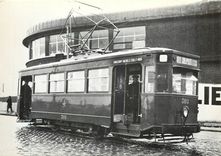 CPM TEPC - Charleroi le 12 avril 1935 Motrice serie 300