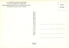 CPM Le depart de Cernay vu par F.Stoffel