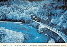 CPM Au Salvaret pres de Villars apres les brouillards givrants