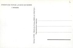 CPM Chemin de Fer de la Baie de Somme L'Estacade