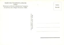 CPM Remorque unifiee de la Societe des Transports en Commun de la Region Parisienne (1924)