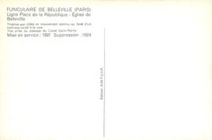 CPM Traction par cable en mouvement continu au fond d'un caniveeau axial a la voie. Vue prise au pas