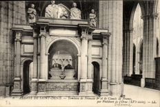 Abbey of Saint Denis CPA Tomb of François 1st and Claude of France by Philibert of Orne