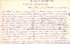 Bellevue Meudon CPA Terrasse des Schlosses der gnadiger Frau de Pompadour