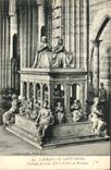 CPA the abbey of Saint Denis Tomb of Louis XII and Anne of Brittany