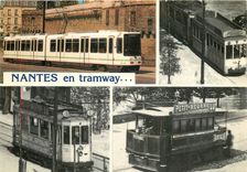 CPM Depuis Décembre 1984 Nantes s'enorgueillit d'un nouveau tramway