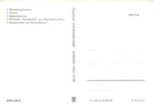 CPM Meyenburgmuseum Theater Neptunbrunnen HO hotel RautenstraBe und Wohnscheibe