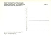 CPM Oberrheinische Eisenbahn Gesellschaft Kassel 1890