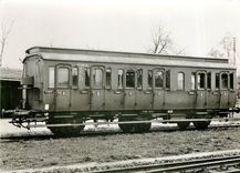 CPM Abteilwagen der Deutschen Bundesbahn Waggonfabrik Fuchs 1919