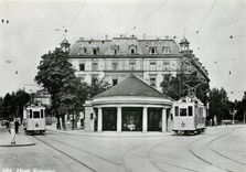 CPM Verein tram museum Zurich Kreuzplatz 1928