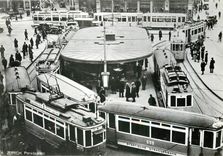 CPM Verein tram museum Zurich Paradeplatz 1930