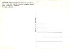 CPM Train direct vue prise sur l'ancien tracé aux abords d'Auvernier