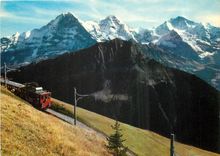 CPM Schynige Platte Bahn Eiger Monch Jungfrau