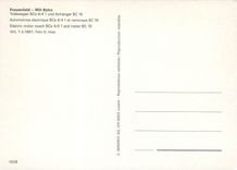 CPM Frauenfeld Wil Bahn automotrice électrique Bce et remorque BC