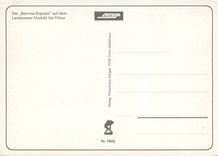 CPM Der Bermina Express auf dem Landwasser Viadukt bei Filisur