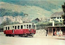 CPM Aomc en gar d'Ollon 5 juillet 1969