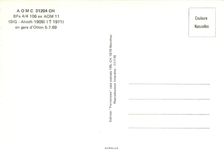 CPM Aomc en gar d'Ollon 5 juillet 1969