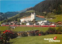 CPM Der Glacier Express bei Disentis