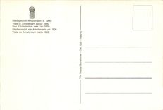 CPM Vue d'Amsterdam vers l'an 1900