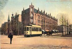 CPM Vue d'Amsterdam vers l'an 1900
