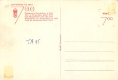 CPM Vue d'Amsterdam vers l'an 1900