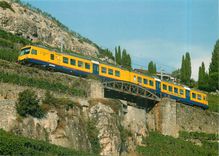 CPM Chemin de fer Vevey Chexbres