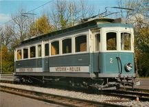 CPM Mitglieder des Verein Tram Museum Zurich Trogenerbahnwagen Bde