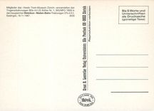 CPM Mitglieder des Verein Tram Museum Zurich Trogenerbahnwagen Bde