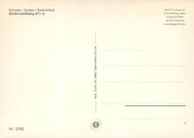 CPM Zurich Uetliberg Switzerland