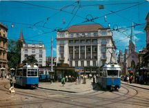 CPM Zurich Paradeplatz mit Hotel Savoy