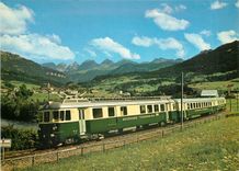 CPM Vierteiliger Pendelzug bei Neblau Neu St Johann