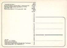 CPM Route de Chêne motrice unifiée suisse type Be