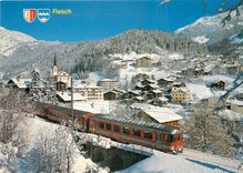CPM Fiesch Wallis mit Furka Oberalp Bahn
