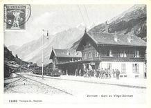 CPM Gare du Viège Zermatt