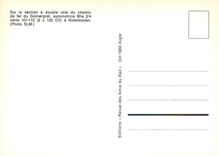 CPM Chemin de fer du Gornergrat automotrice Bhe à Rotenboden