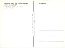 CPM Stadtwerke Mains AG Verkehrsbetriebe Westwaggon