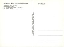 CPM Stadtwerke Mains AG Verkehrsbetriebe Duwag