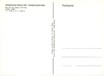 CPM Stadtwerke Mains AG Verkehrsbetriebe Man