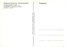 CPM Stadtwerke Mains AG Verkehrsbetriebe Westwaggon