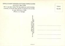 CPM Gave de Pau en direction de Lourdes en essai 26 février 1979