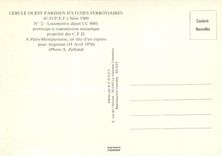 CPM Locomotive diesel à Paris Montparnasse en tête d'un express pour Argentan