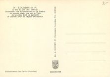 CPM  Lourdes le Pic du Jer croisement des Funiculaires sur le Viaduc