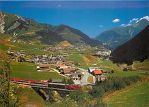 CPM Glacier Express Rueras und Sedrun