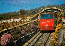 CPM Le Funiculaire Vevey Chadronne Mont Pèlerin